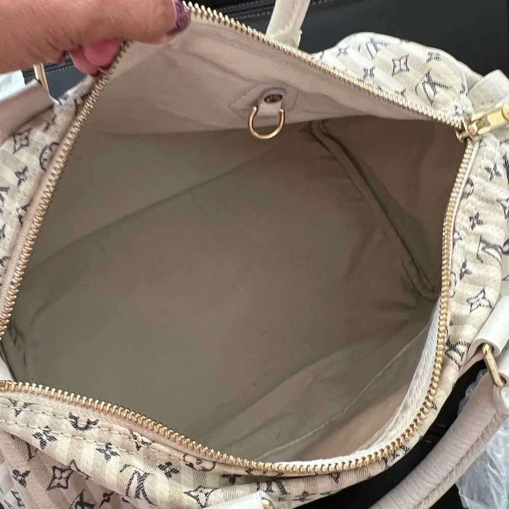 Louis Vuitton Monogram Mini Lin Speedy 30 - Picture 10 of 13